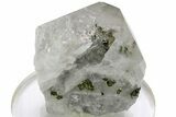 Quartz Crystal with Epidote Inclusions - China #214683-1